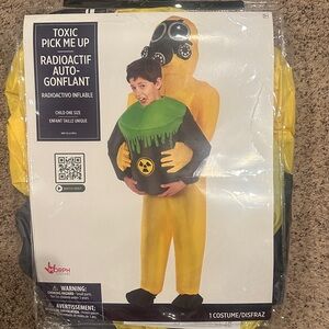 Morphe Kids Inflatable Toxic Costume - Yellow and Black